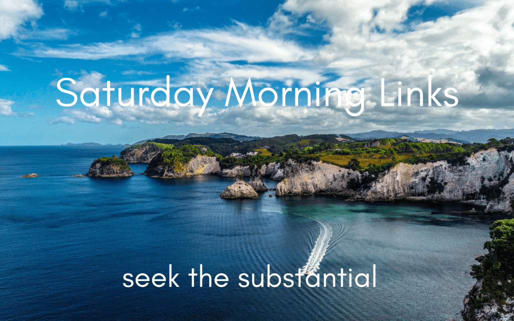 Saturday Morning Links