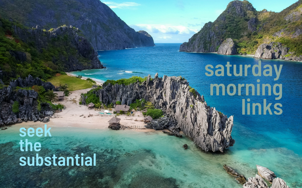 Saturday Morning Links